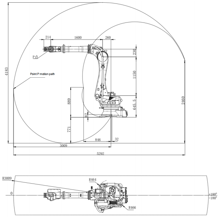 ESTUN ER100B-3000-CE 6-Achsen Roboter | 100 kg / 3000 mm – Schwerlast-Automatisierung