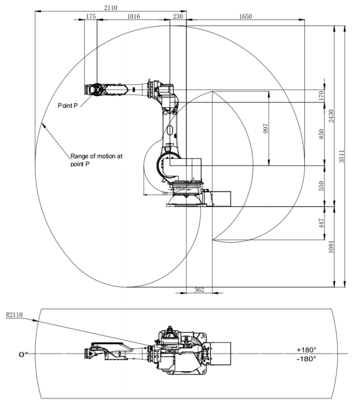 ESTUN ER50B-2100-P-CE 6-Achsen Roboter | 50 kg / 2100 mm – Präzisionsausführung