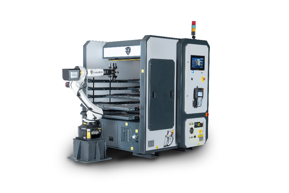 Tezmaksan CubeBOX Blues DR Max 3 Position CNC-Automationszelle