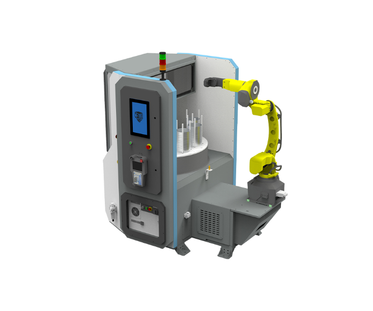 Tezmaksan CubeBOX Blues RT-S CNC-Automationszelle