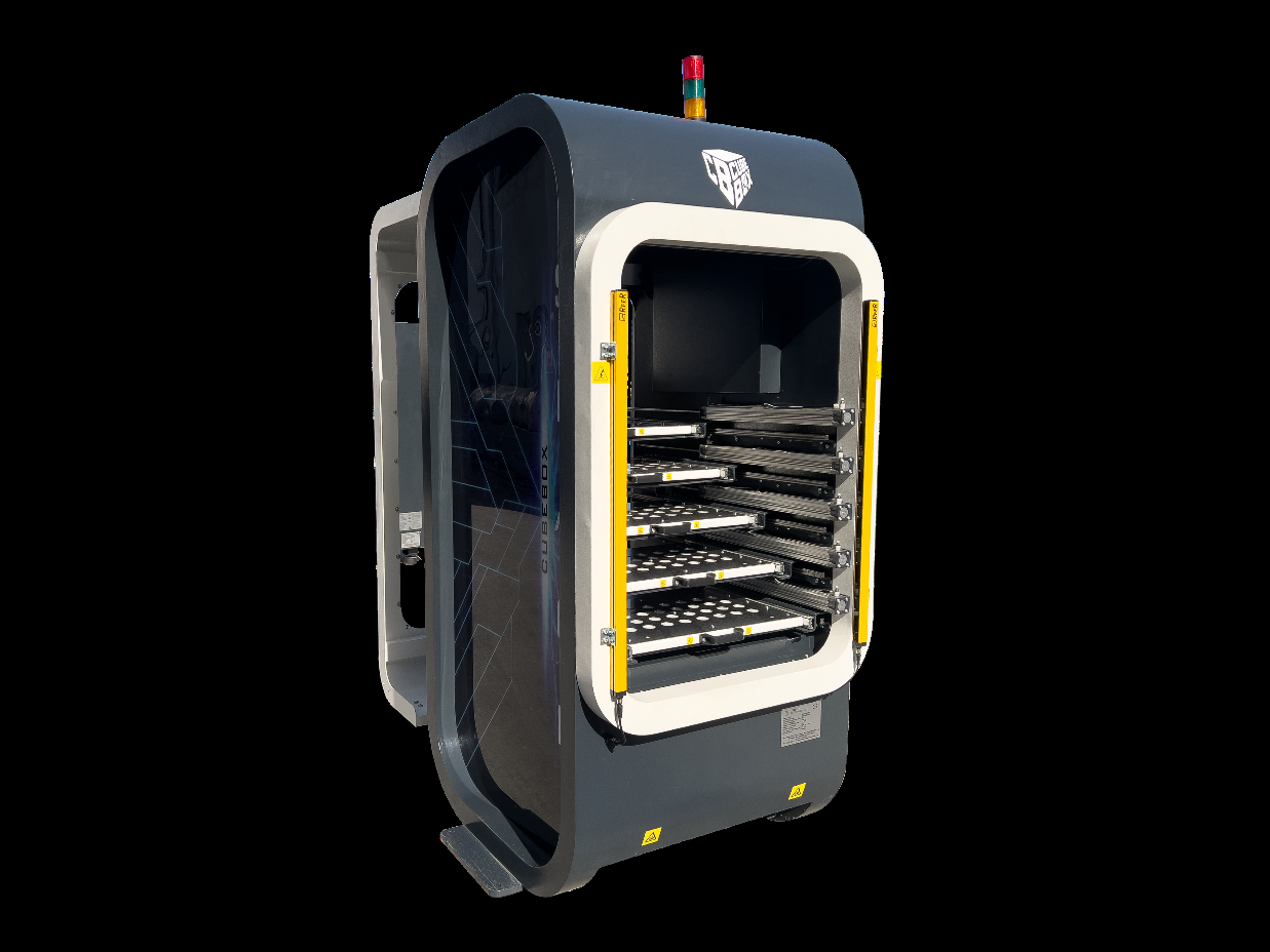 Tezmaksan CubeBOX Space Cabinet CNC-Automationszelle