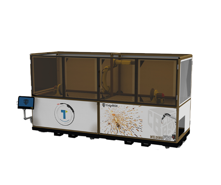 Tezmaksan CubeBOX WeldingPRO D Schweißautomationszelle