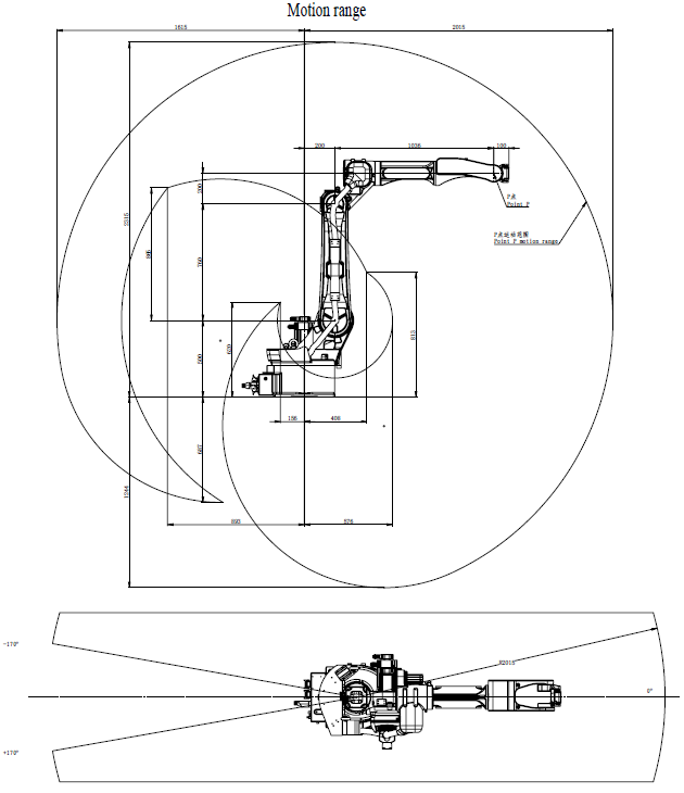 ESTUN ER12-2000-HW-CE 6-Achsen Roboter | 12 kg / 2000 mm – Langarm für große Arbeitsräume