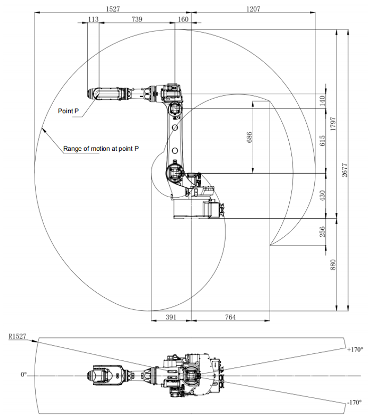ESTUN ER12B-1510-CE 6-Achsen Roboter | 12 kg / 1510 mm – universeller Industriearm