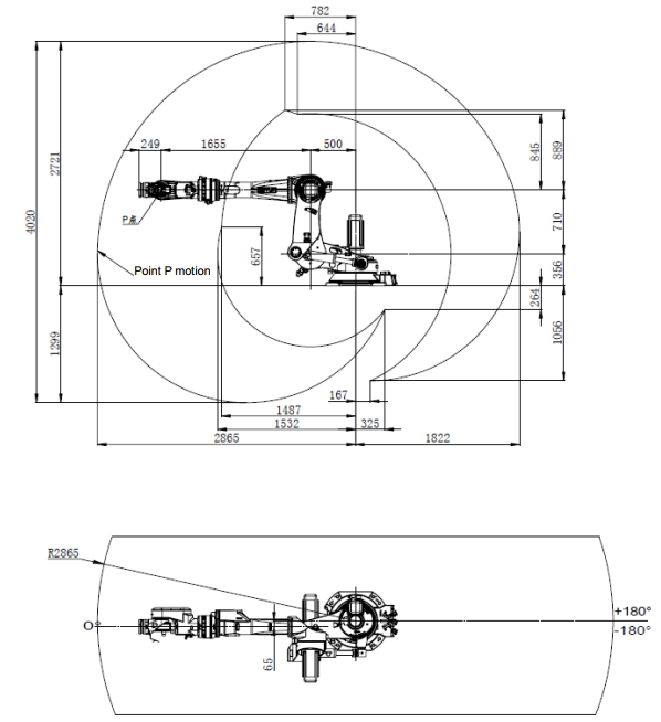 ESTUN ER130-2865-BD-CE 6-Achsen Roboter | 130 kg / 2865 mm – Schwerlast-Handling & Palettierung