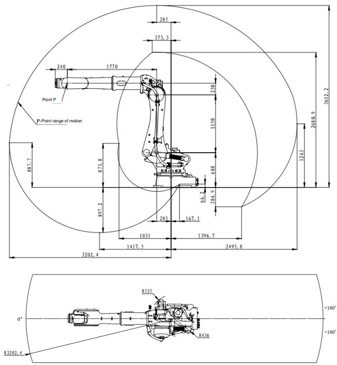 ESTUN ER150-3200-PR-CE 6-Achsen Roboter | 150 kg / 3200 mm – Präzises Schwerlastsystem