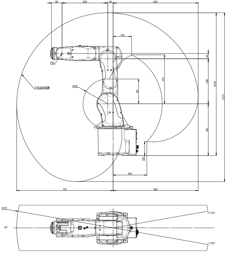 ESTUN ER8-720-MI-PI-C-CE 6-Achsen Roboter | 8 kg / 720 mm | Reinraum- Variante