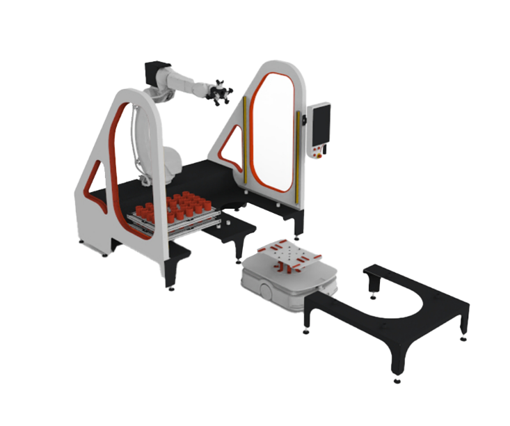 Tezmaksan CubeBOX AMR Soul mobile CNC-Automation