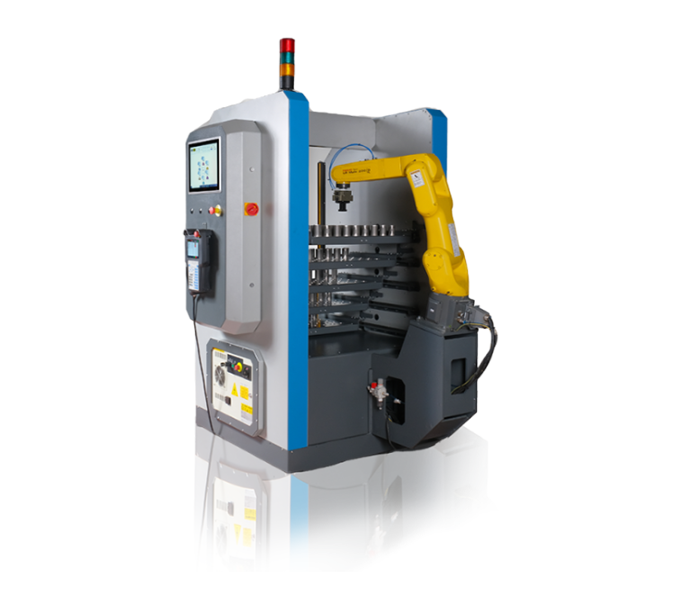 Tezmaksan CubeBOX Blues DR Mini CNC-Automationszelle