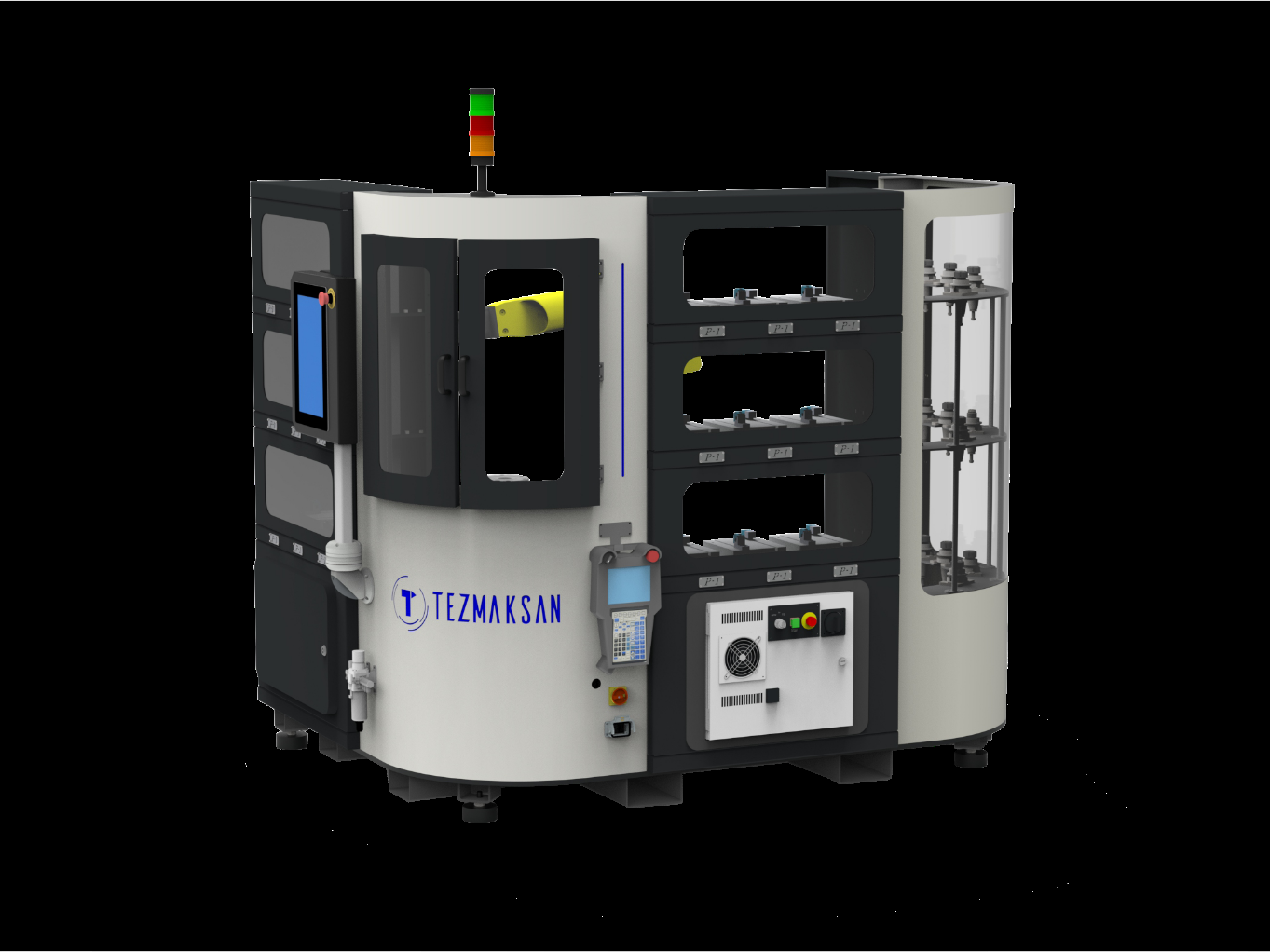 Tezmaksan CubeBOX Pallet Pool PT-18 Palettenautomation