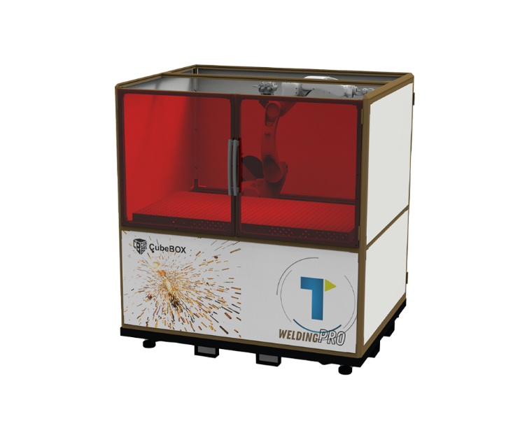 Tezmaksan CubeBOX WeldingPRO S Schweißautomationszelle